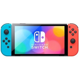 تصویر Nintendo Switch OLED Model with Neon Blue and Neon Red Joy-Con - FULL GAME خرید نینتندو سوییچ مدل OLED - جوی کان قرمز/آبی - کپی خور به همراه رم ۵۱۲ و بازی