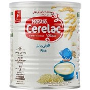 تصویر سرلاک فرنی برنج نستله ۴۰۰ گرم مناسب از ۶ ماهگی 