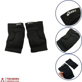 تصویر زانو بند ورزشی آسیکس مناسب والیبال و بسکتبال 