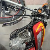 تصویر موتور سیکلت کویر ۲۰۰ خشک ۱۴۰۴ ABS دار - قرمز KAVIR