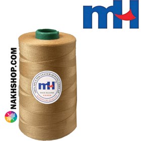 تصویر نخ پلی استر 40/2 MH گلبهی-کد 537 