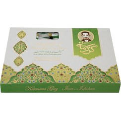 تصویر گز کرمانی لقمه ۱۸ درصد پسته ۴۵۰ گرمی 