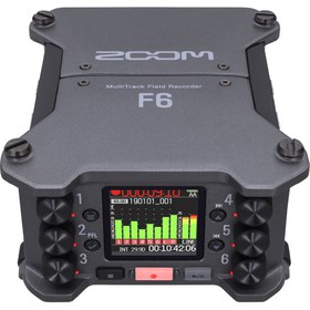 تصویر رکوردر زوم Zoom F6 ا Zoom F6 6-Input / 14-Track Multitrack Field Recorder Zoom F6 6-Input / 14-Track Multitrack Field Recorder