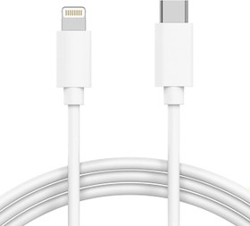 تصویر کابل شارژر اورجینال آیفون مدل usb لایتینگ 1 متری USB-C to Lightning Cable (1 m)