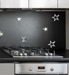 تصویر آینه ستاره هندیمون سایز بزرگ 6تایی 