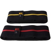 تصویر زانوبند مدل باندکشی پیچشی مسابقه 3متری 