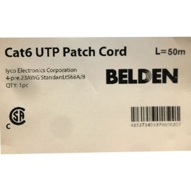 تصویر کابل شبکه Cat6 بلدن مدل BEL-50 Belden BEL-50 CAT6 Patch Cord