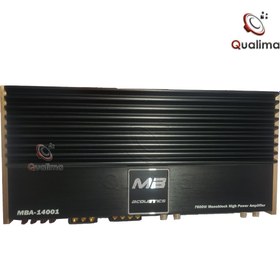 تصویر آمپلی فایر ام بی آکوستیک مدل MBA-14001 ا MB Acoustics MBA-14001 Car Amplifier MB Acoustics MBA-14001 Car Amplifier