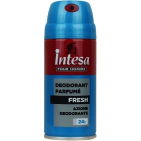 تصویر اسپری دئودورانت مردانه اینتسا مدل Fresh حجم 150 میلی لیتر INTESA DEODORANT PARFUME FRESH 150ml