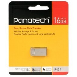 تصویر فلش مموری Panatech P404 16 GB 16GB نقره ای مات فلش مموری 16GB نقره ای مات پاناتک P404