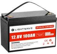 تصویر باتری لیتیوم آهن فسفات 12.8 ولت 100 آمپر ساعت لایت ویو مدل LW-Life-EL-12.8V100AH 