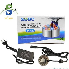 تصویر مه ساز سوبو مدل M-12L (همراه با آداپتور) SOBO mist maker M-12L