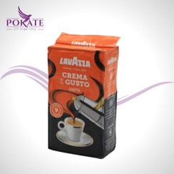 تصویر پودر قهوه لاوازا (لاواتزا) کرما ای گوستو فورته Lavazza Crema E Gusto Forte 250g 