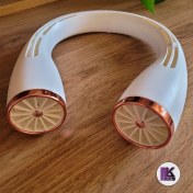 تصویر پنکه گردنی شارژی مدل HR2488 ظرفیت ۱۶۰۰ میلی آمپر ساعت 