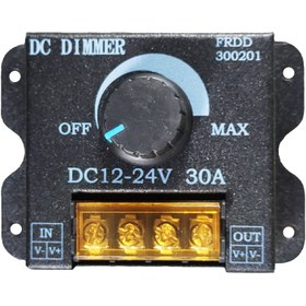 تصویر دیمر DC 30 آمپر مدل FRDD300201 