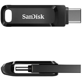 تصویر فلش مموری سن دیسک مدل ظرفیت 64 گیگابایت Sandisk Ultra Dual Drive GO USB Type-C 64G 