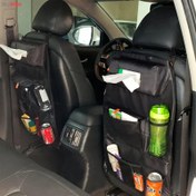 تصویر کیف پشت صندلی خودرو مناسب ماشین بازان 