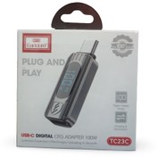 تصویر مبدل Earldom USB-C Digital OTG Adapter 100W 