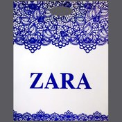 تصویر نایلون طرح دار طرح Zara blue کیسه 20 کیلویی 