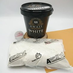 تصویر پودر دکلره آوایی سفید ۵۰۰ گرمی awaii white bleaching powder