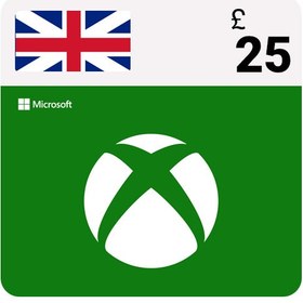 تصویر خرید گیفت کارت 25 پوندی ایکس باکس ریجن انگلیس 