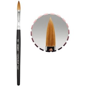 تصویر قلم کاشت ناخن زبرو سر اشکی با موی طبیعی سمور 