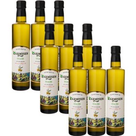 تصویر روغن زیتون تصفیه سرخ کردنی ممتاز کارمیسن - 500 میلی لیتر مجموعه 9 عددی 