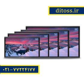 تصویر پنل لمسی 86 اینچ 