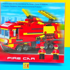 تصویر لگو بی تی آتش نشانی 565 کد 4031 Lego BT fire department