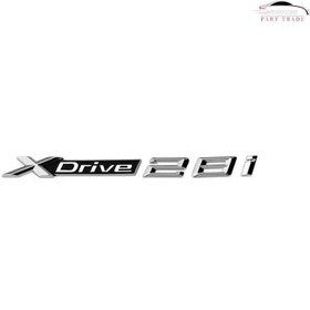 تصویر آرم xdrive روی گلگیر بی ام و X3 و X4 