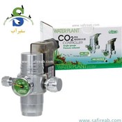 تصویر مانومتر و رگلاتور CO2 با شیر برقی مدل I-644 ایستا 