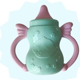 تصویر جغجغه طرح شیشه شیر 