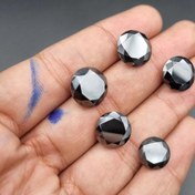 تصویر پک ۵ عدد الماس موزانایت سیاه 