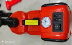 تصویر پک آپاراتی کامل ۱۲ ولت ۵ تن با جک و پمپ باد و بکس برقی مدل 3in1 