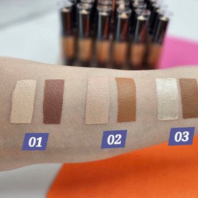 تصویر کانتور و کانسیلر قلمی دوطرفه بیوتی 3Q BEAUTY - فروش بصورت 3 تایی رنگبندی 