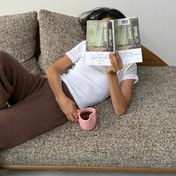 تصویر ماگ سرامیکی دستساز قلب دفورمه 