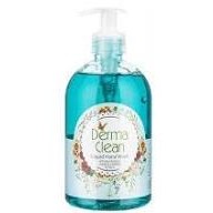 تصویر مایع دستشویی شفاف با عصاره گل ابریشم و ورونیکا حجم 500 میل درماکلین Transparent Hand Wash with Silk Flower and Veronica Extract 500 ml Dermaclean