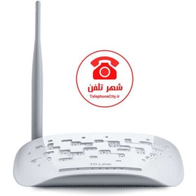 تصویر مودم روتر تی پی-لینک مدل TD-W8151N تک آنتن کارکرده با آداپتور 