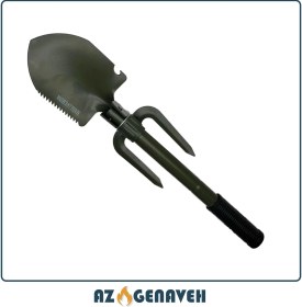 تصویر بیل چنگک دار تاشو چند کاره 