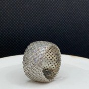 تصویر انگشتر نقره زنانه پرنس 