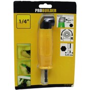 تصویر رابط چپقی 90 درجه دریل و پیچ گوشتی پروبویلدر مدل YP-1/4-15CM 