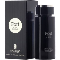 تصویر ادکلن مردانه اسپید وان Fort pour homme حجم 100 میل Speed ​​One Fort pour homme men's cologne, volume 100 ml