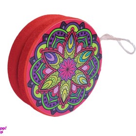 تصویر یویو چوبی طرح 4 