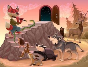 تصویر فرشینه اتاق کودک طرح KR-58 