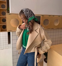 تصویر ترنچ کت کراپ 