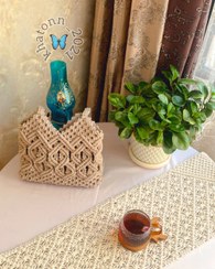 تصویر کیف مکرومه زارا 