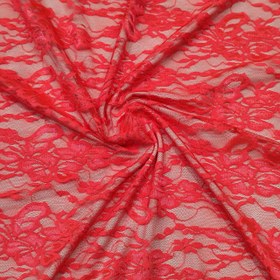 تصویر دانتل قرمز طرح یک 