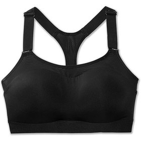 تصویر نیم تنه وزشی بروکس مشکی مدل: Dare Racerback Bra 