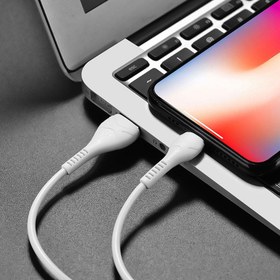 تصویر کابل شارژ Lightning آیفون از برند HOCO مدل X37 Hoco X37 Apple Lightning to USB Cable 1M