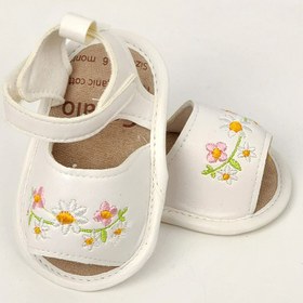 تصویر صندل دخترانه طرح گل 